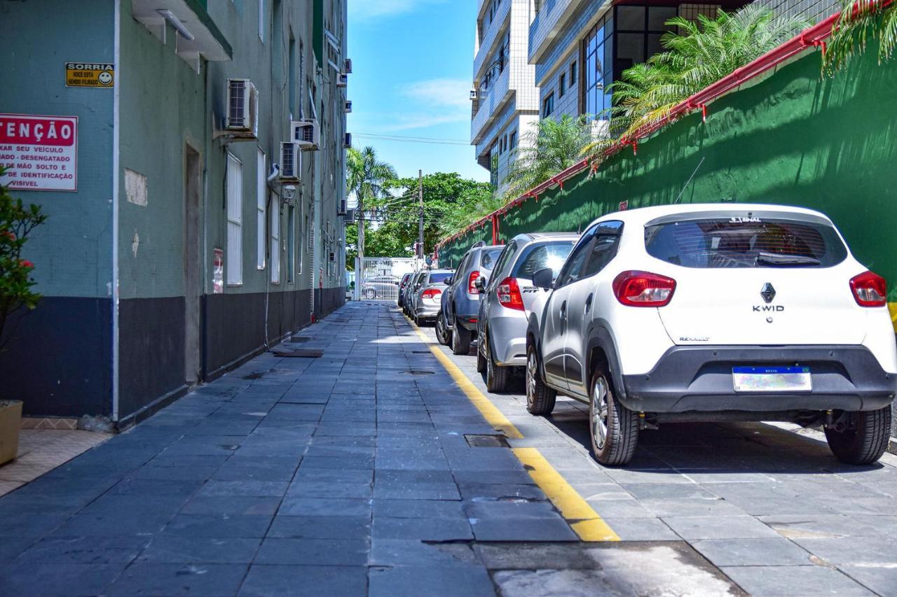 Charmoso Apto A Beira-Mar Com Wi-Fi Em Santos Sp Santos (Sao Paulo) Exterior photo